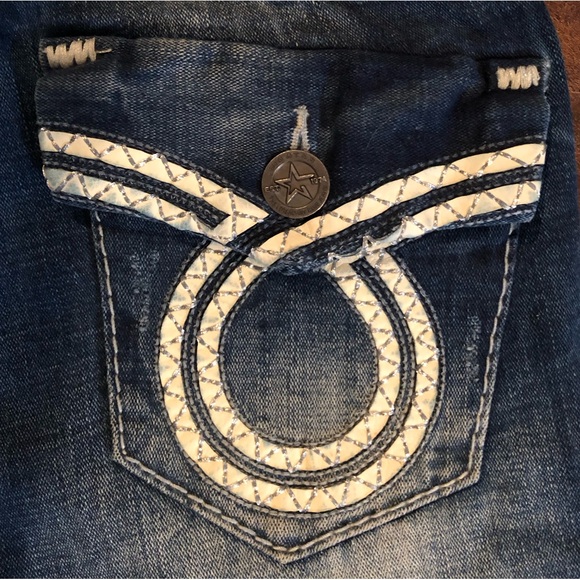 New Big Star Sweet Flare Ultra Low Rise 26 R x 32” - Picture 5 of 12